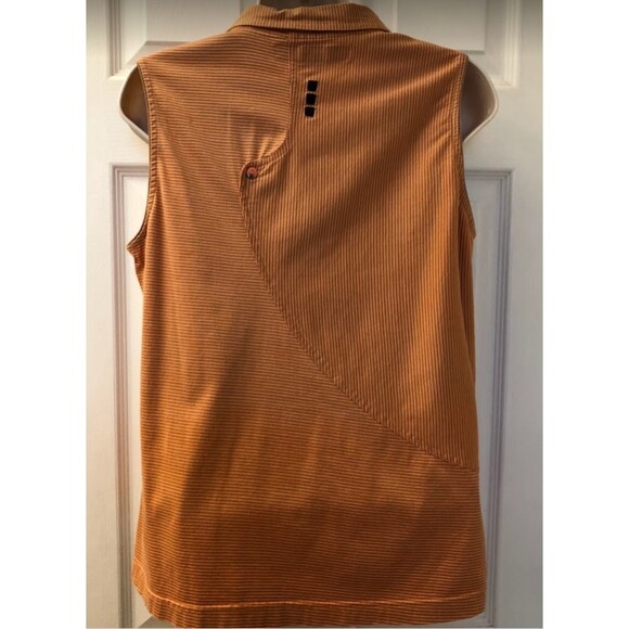 Vintage JAMIE SADOCK Set of 2 Women's Golf Tops Sleeveless Orange Medium - Picture 10 of 11
